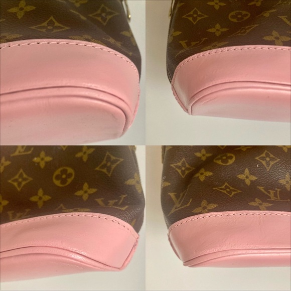 Authentic Louis Vuitton Alma bag pink - Picture 6 of 9